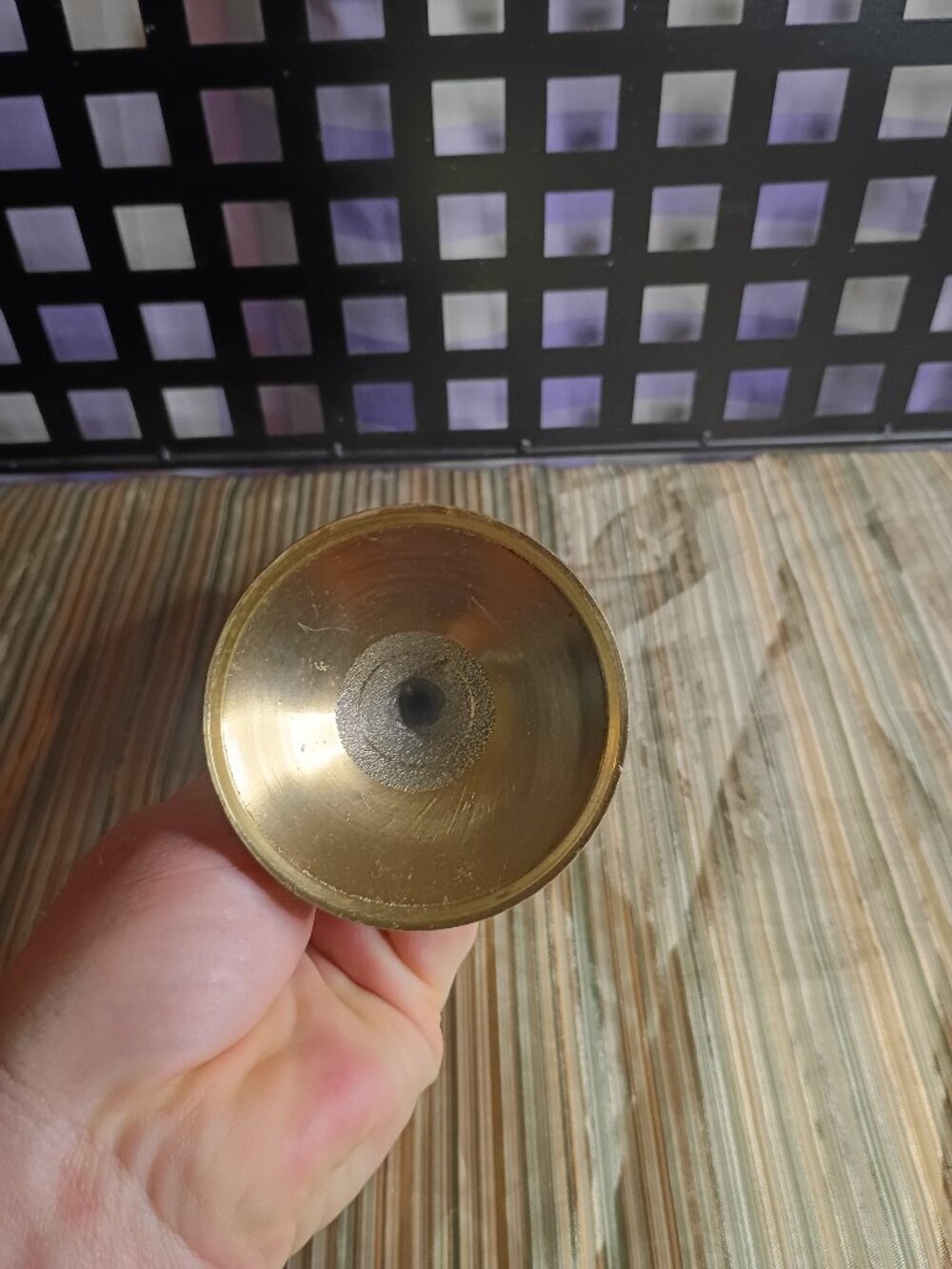 solid brass goblet - Picture 8 of 8
